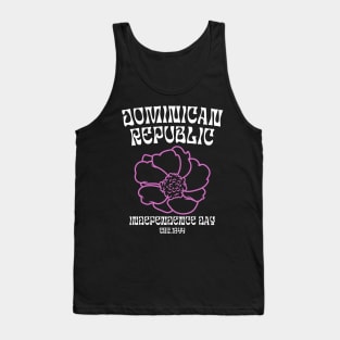 Dominican Republic Independence Day Tank Top